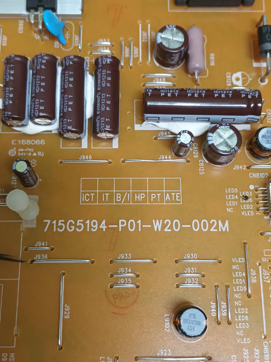 Fuente alimentación, 715G5194-P01-W20-002M, de PHILIPS 32PFL3807H/12