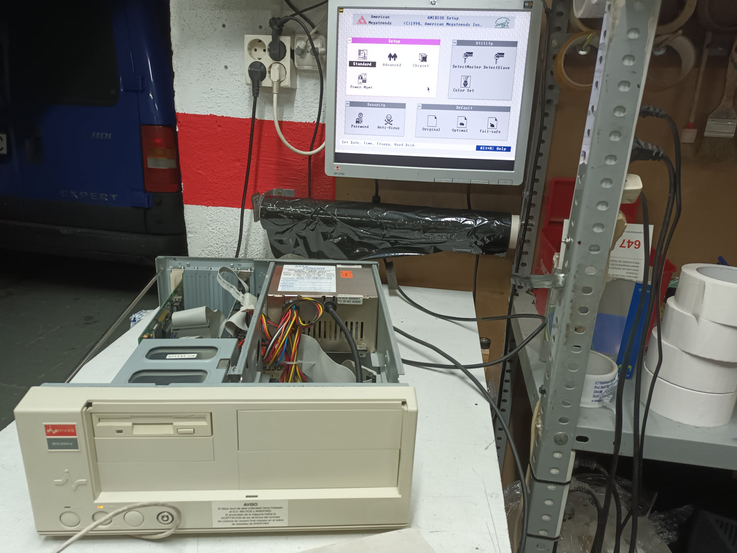 pc retro, inves bs-486V    (n-11)