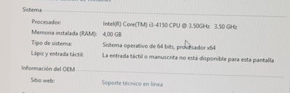 Ordenador Dell Optiplex 3020, para instalacion