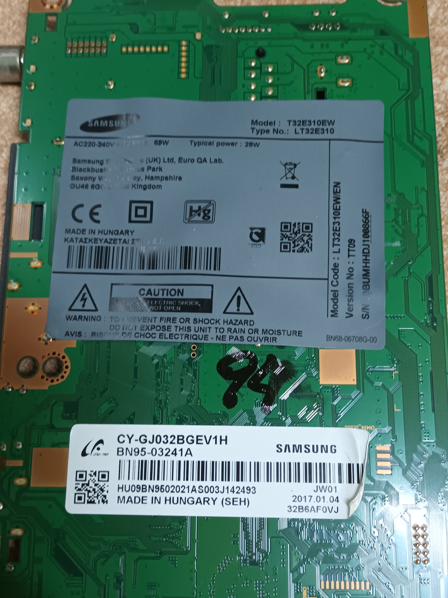 47-6021043, de SAMSUNG T32E310EW