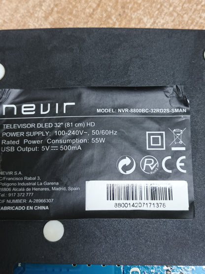 soporte, pies de NEVIR NVR-8800BC-32RD2S-SMAN