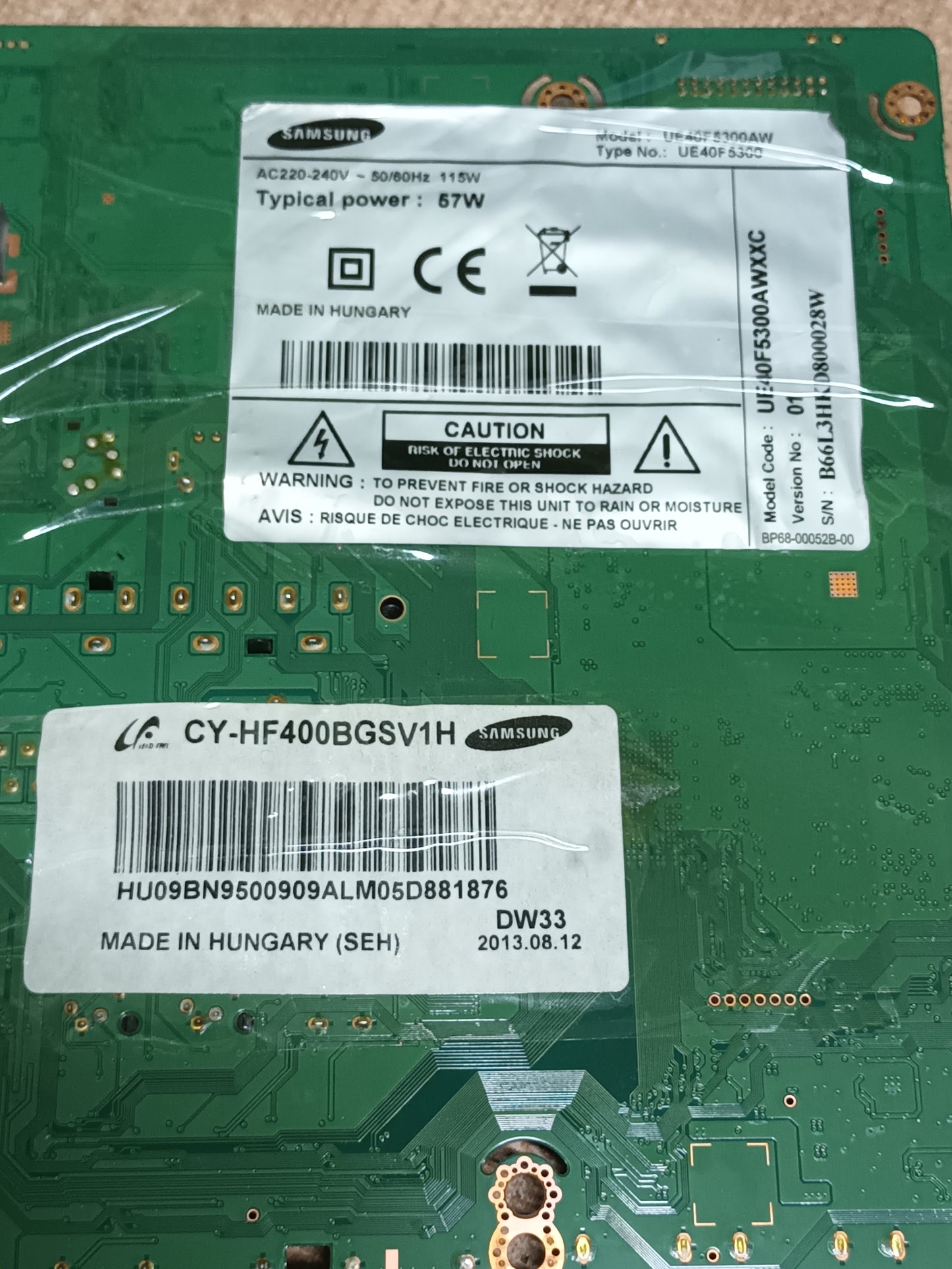 BN94-06485Q de SAMSUNG UE40F5300AW