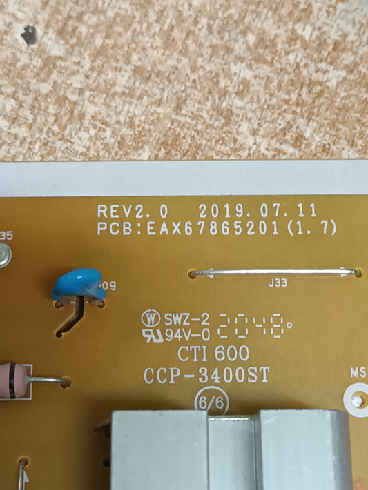 EAX67865201(1.7), de LG 55UN71003LB