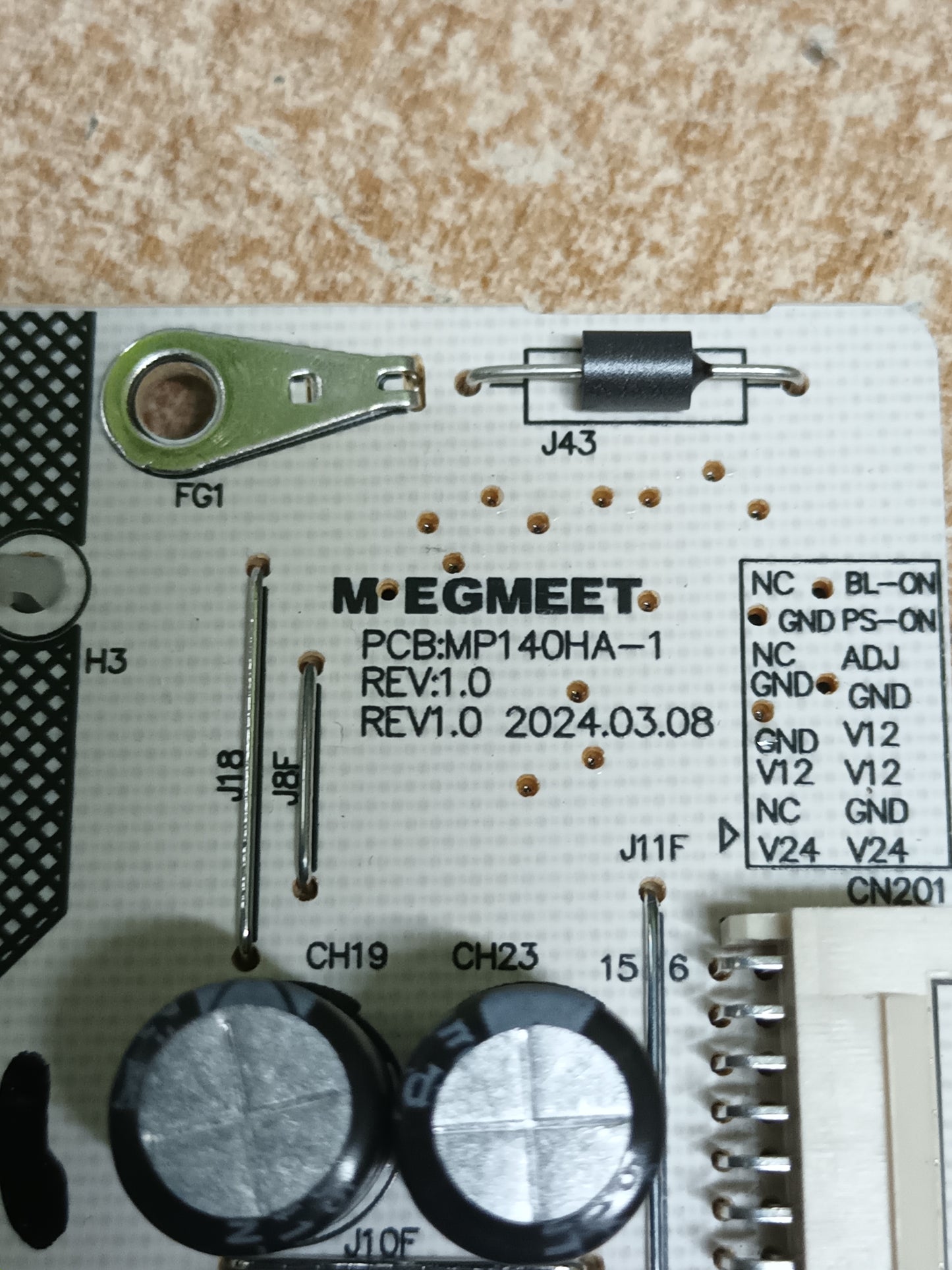 MP140HA-1 de HAIER H50K85EUX