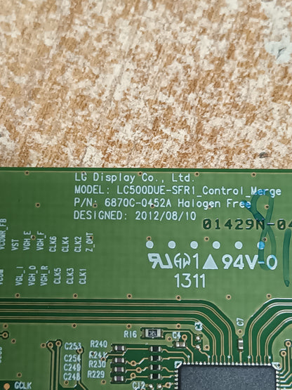 6870C-0452A de LG42LA620S