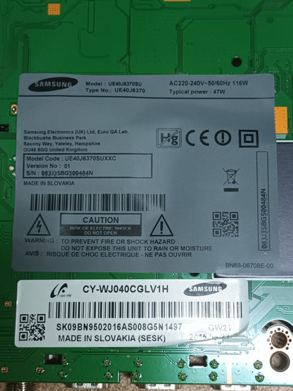 BN94-09093M, de SAMSUNG UE40J6370SU