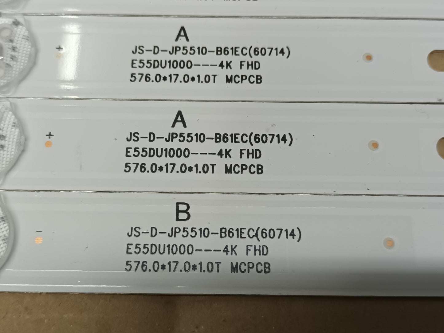 KIT 9 tiras de retroiluminación de BLUSENS CRV55U420BM