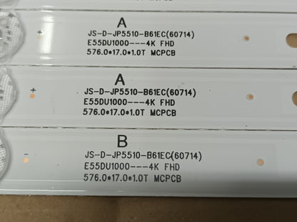 KIT 9 tiras de retroiluminación de BLUSENS CRV55U420BM