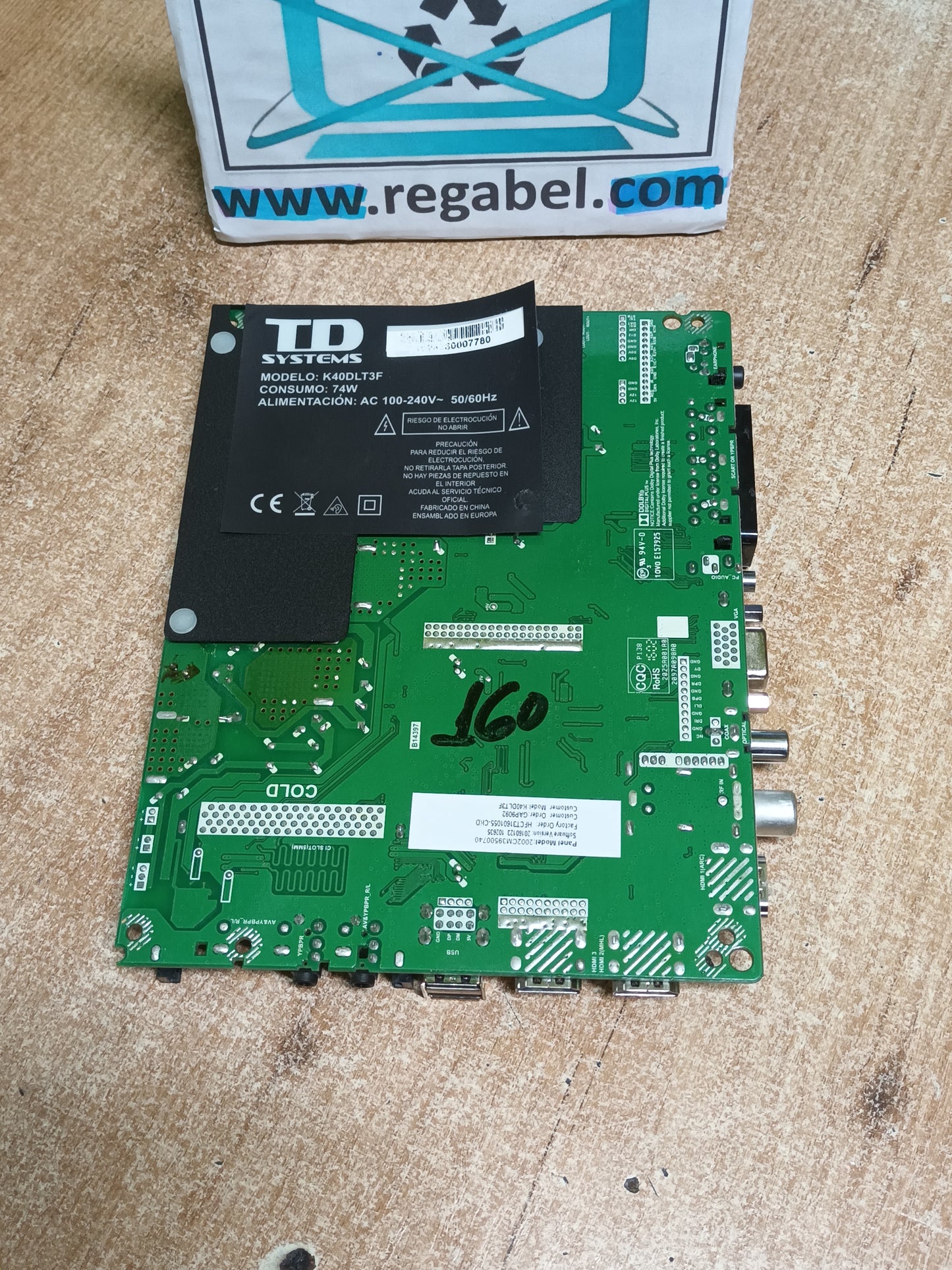 TP.S506.PB801, de TD SYSTEMS K40DLT3F