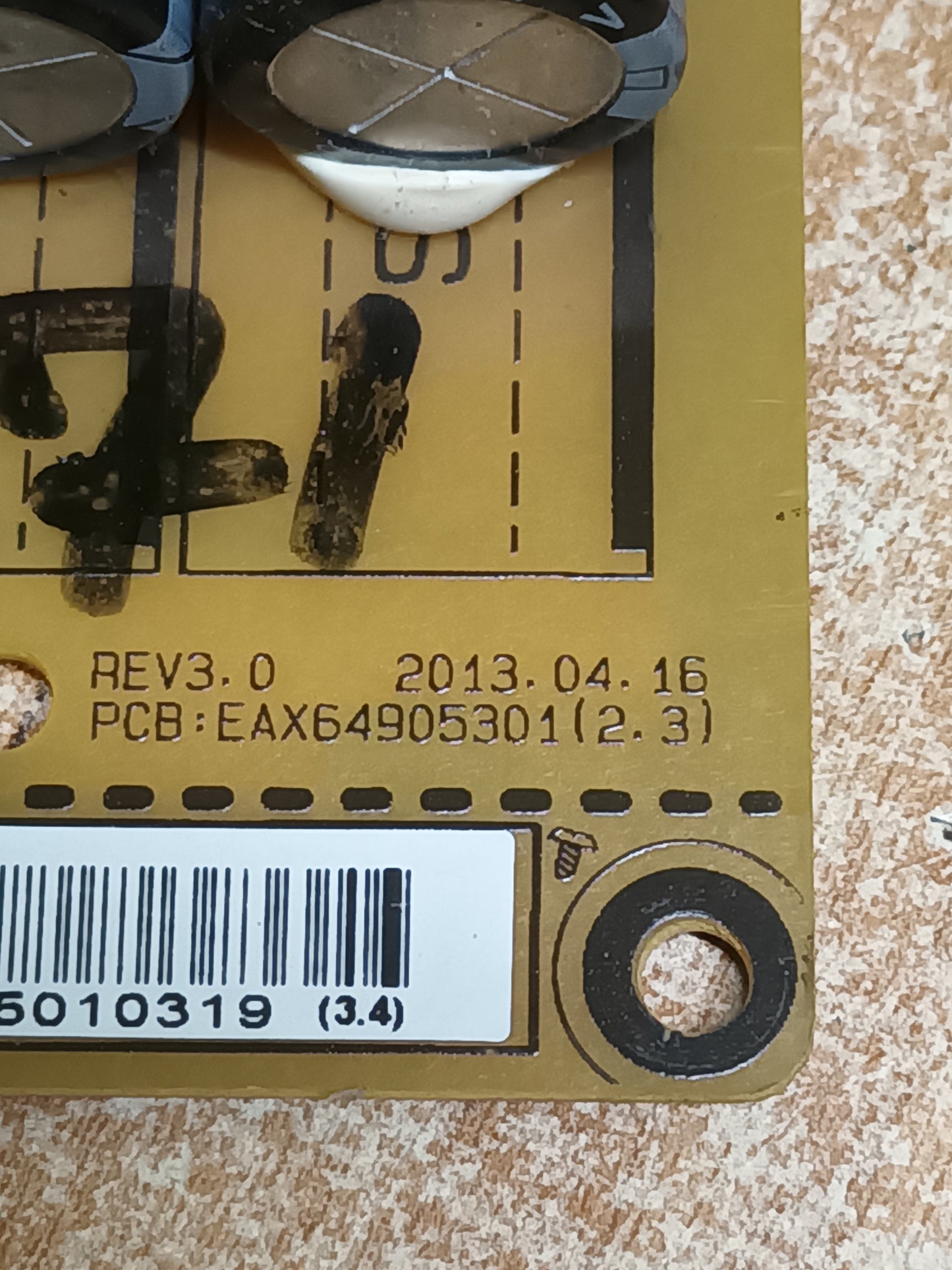 EAX64905301(2.3), de LG42LN570S