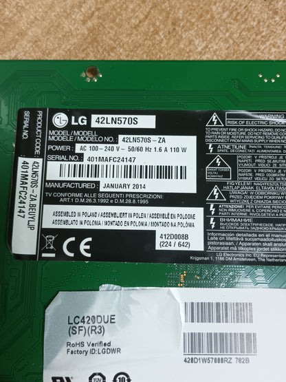 EAX64905301(2.3), de LG42LN570S