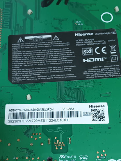 RSAG7.820.11117/R0H de HISENSE 65A7GQ