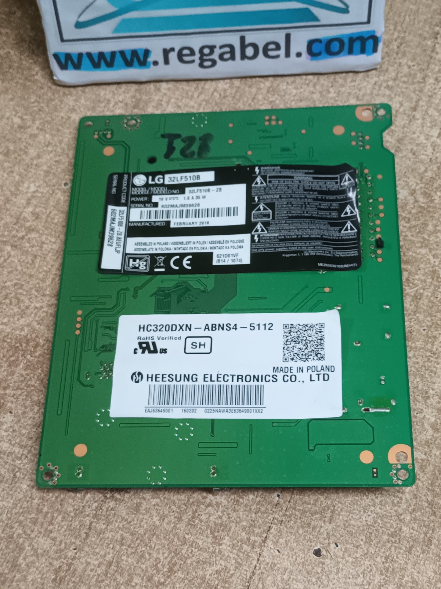 EAX66453203(1.0), EBT64049804 de LG32LF510B