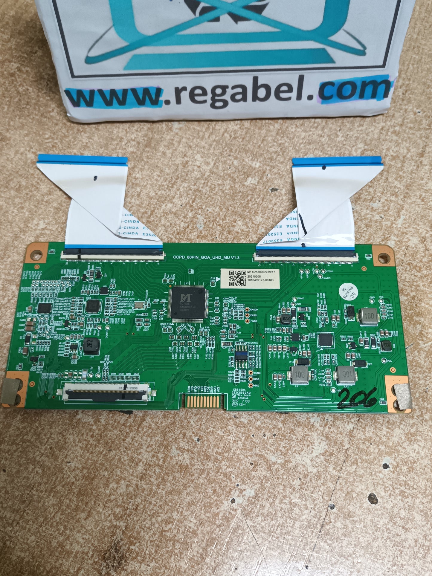 CCPD_80PIN_GOA_UHD_MU V1.3 de INFINITON 58AF2300