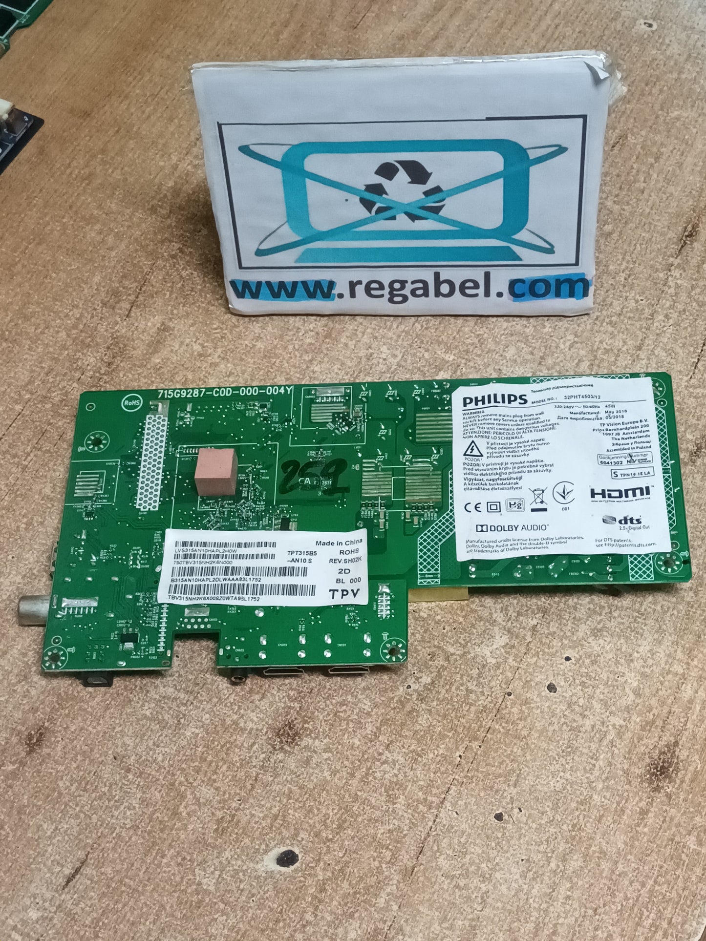 715G9287-C0D-000-004Y de PHILIPS 32PFT4503/12