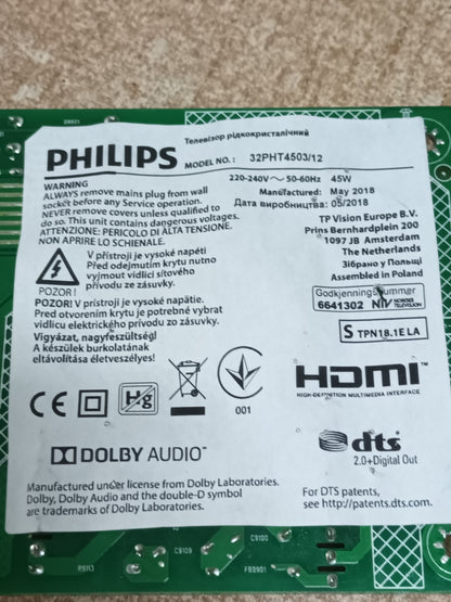 715G9287-C0D-000-004Y de PHILIPS 32PFT4503/12