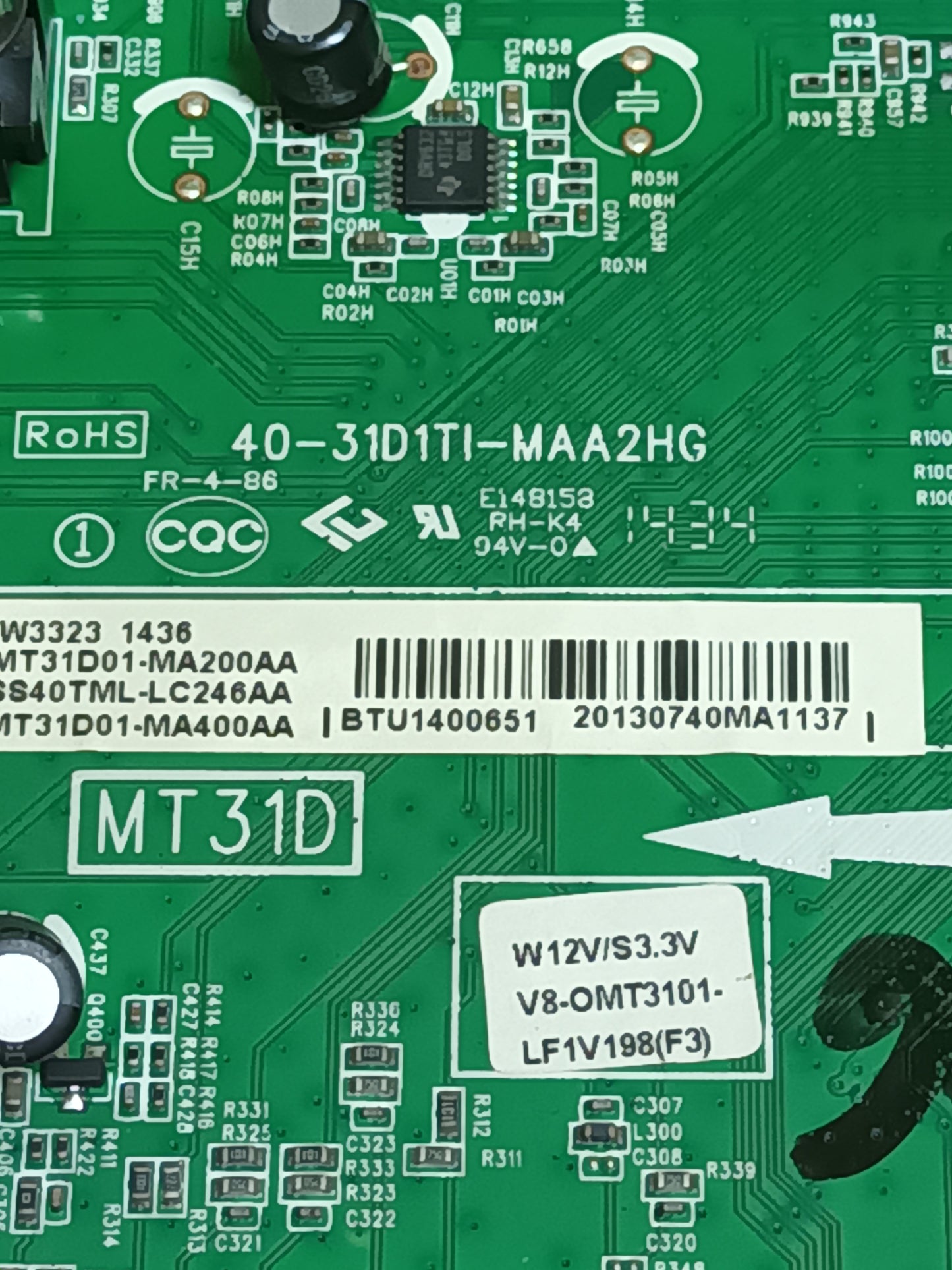 40-31D1TI-MAA2HG de THOMSON 40FW3323