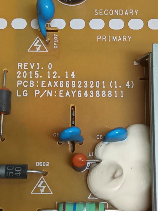 EAX66923201(1.4), de LG49UH610V