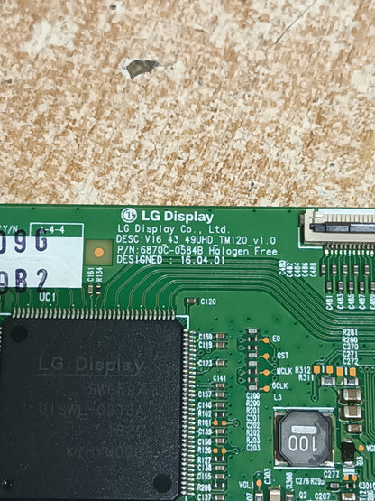 6870C-0584B, de LG 49UH610V