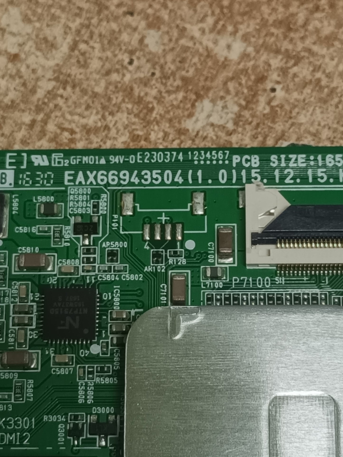 EAX66943504(1.0), EBT64272509, de LG49UH610V