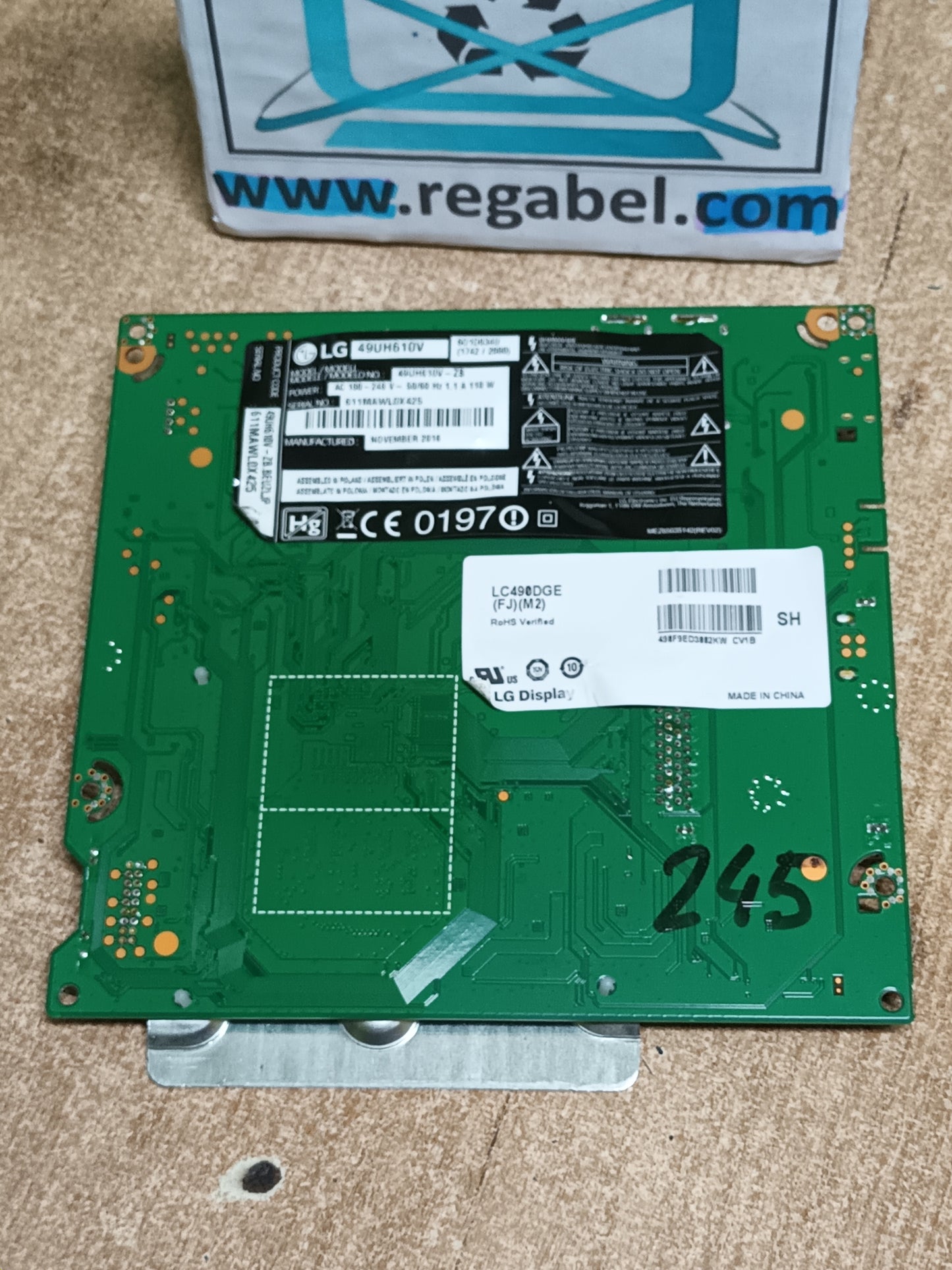 EAX66943504(1.0), EBT64272509, de LG49UH610V