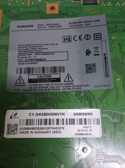 BN94-17152G, de SAMSUNG UE50KU6000K