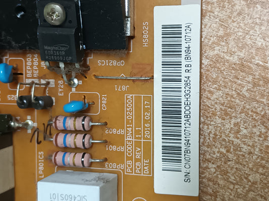 BN94-10712, de SAMSUNG UE50KU6000K
