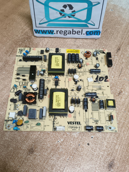 17IPS19-3 de PHILIPS 32PFL2807H/12