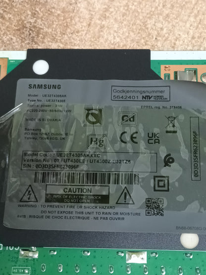 BN96-51894B, de SAMSUNG UE32T4305AK