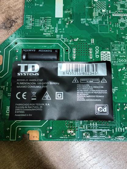 Soporte, pies de TD SYSTEMS K40DLC16F