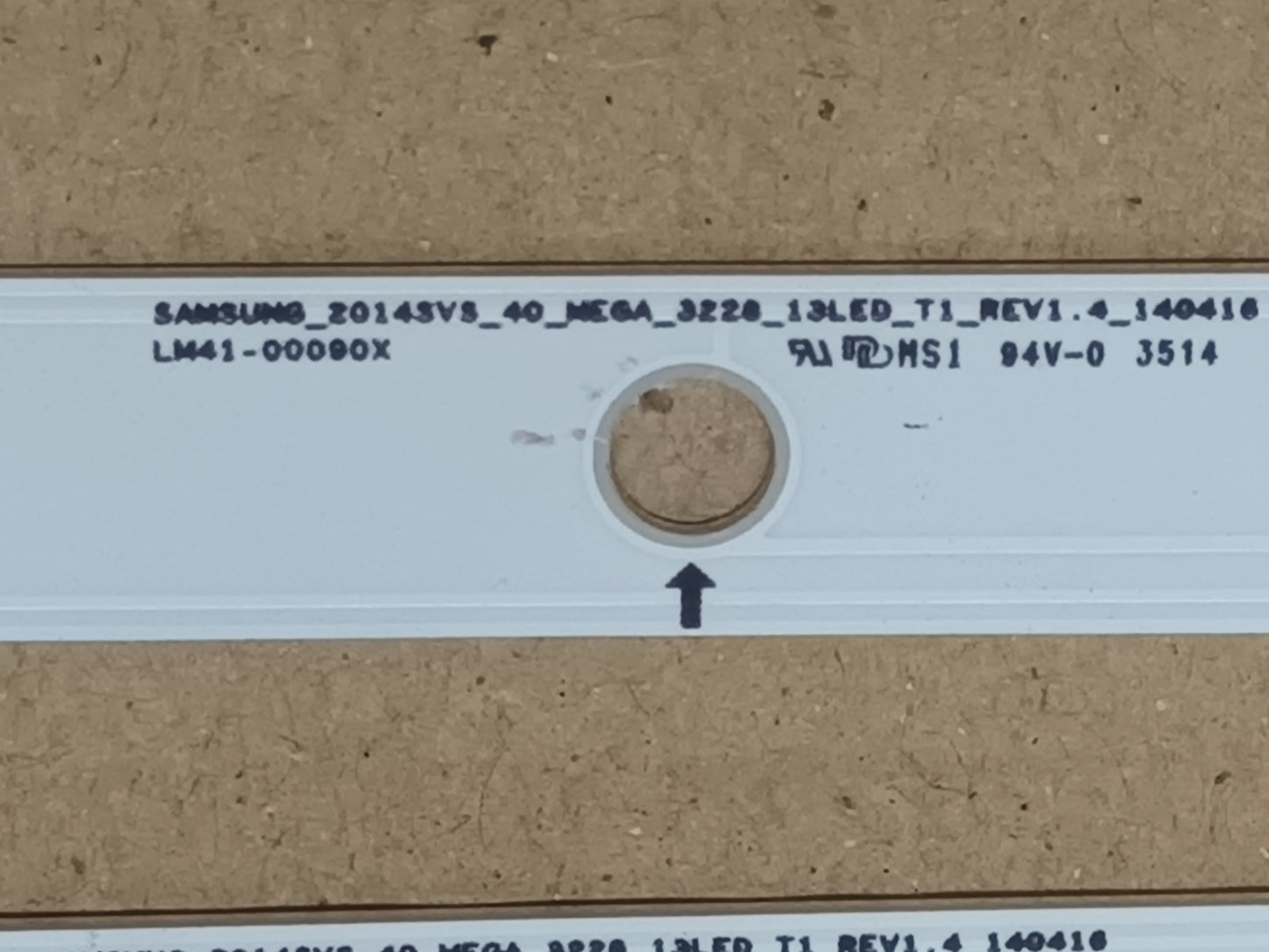 KIT 3 tiras de retroiluminación de SAMSUNG UE40H5203AW,