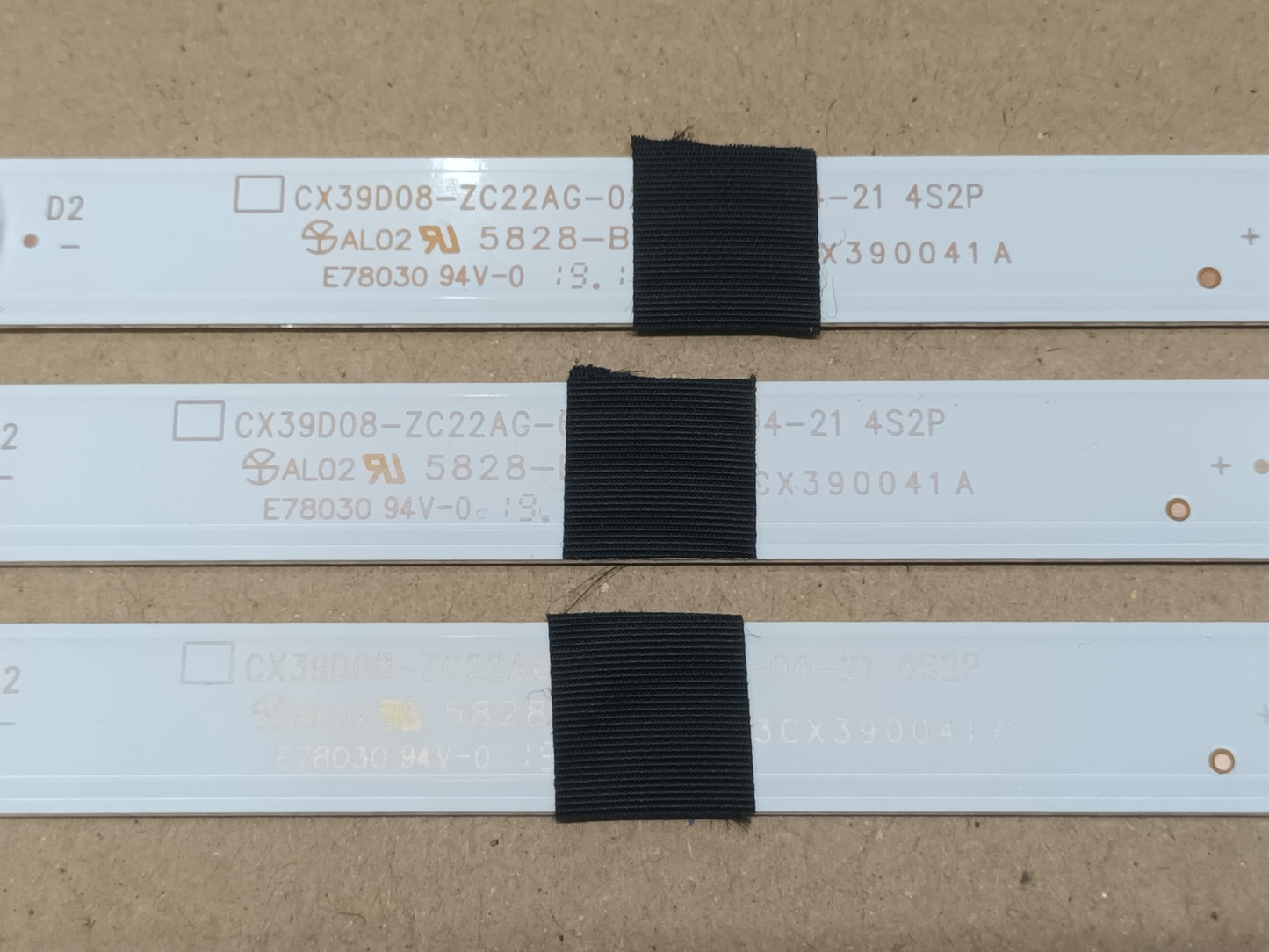 KIT 3 tiras de retroiluminación de INVES LED-409FHD T2