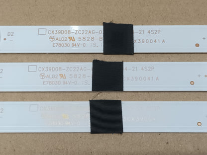 KIT 3 tiras de retroiluminación de INVES LED-409FHD T2