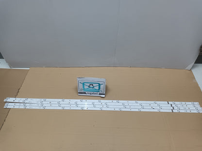 KIT 4 TIRAS LED de DAEWOO D55DM54UAMS,