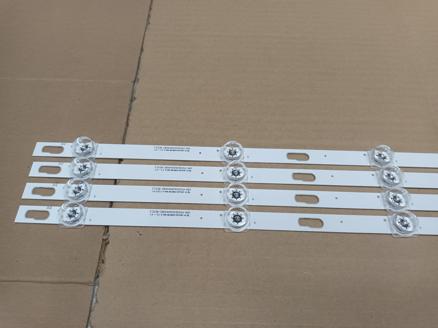 KIT 4 tiras de LED de SAMSUNG TU55CU7105K