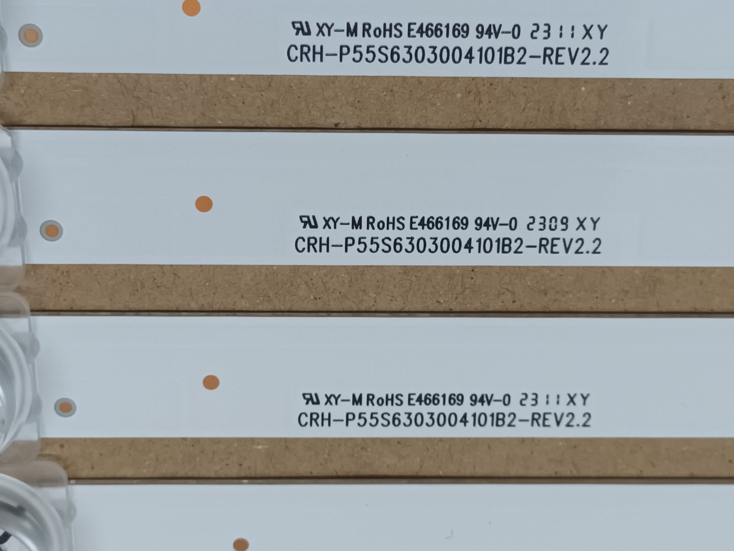 KIT 4 tiras de LED de SAMSUNG TU55CU7105K