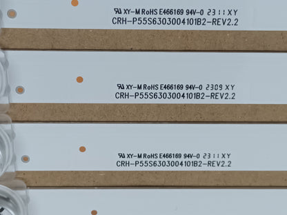 KIT 4 tiras de LED de SAMSUNG TU55CU7105K