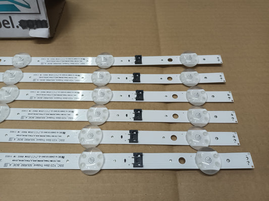 KIT 6 tiras de retroiluminación de SAMSUNG UE50RU8000