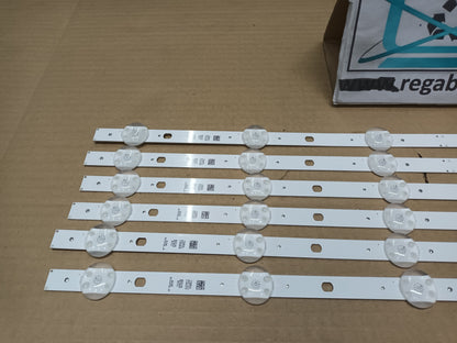 KIT 6 tiras de retroiluminación de SAMSUNG UE50RU8000
