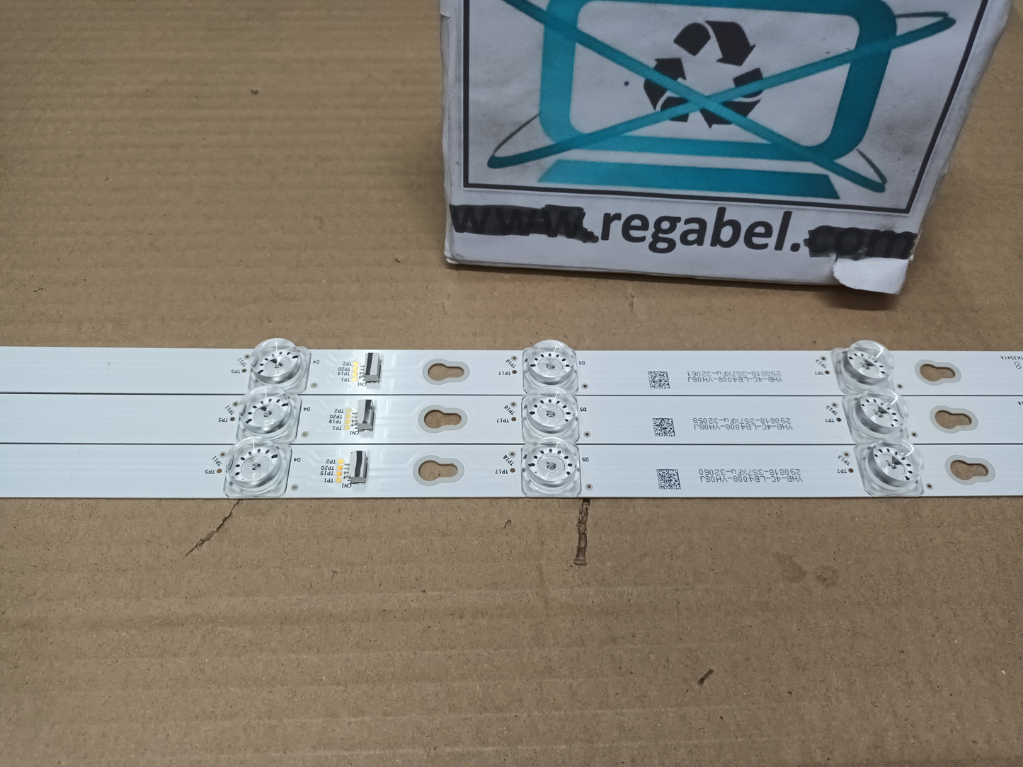 KIT 3 tiras de retroiluminación de Thomson 40FD5406