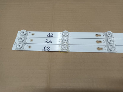 KIT 3 tiras de retroiluminación de Thomson 40FD5406