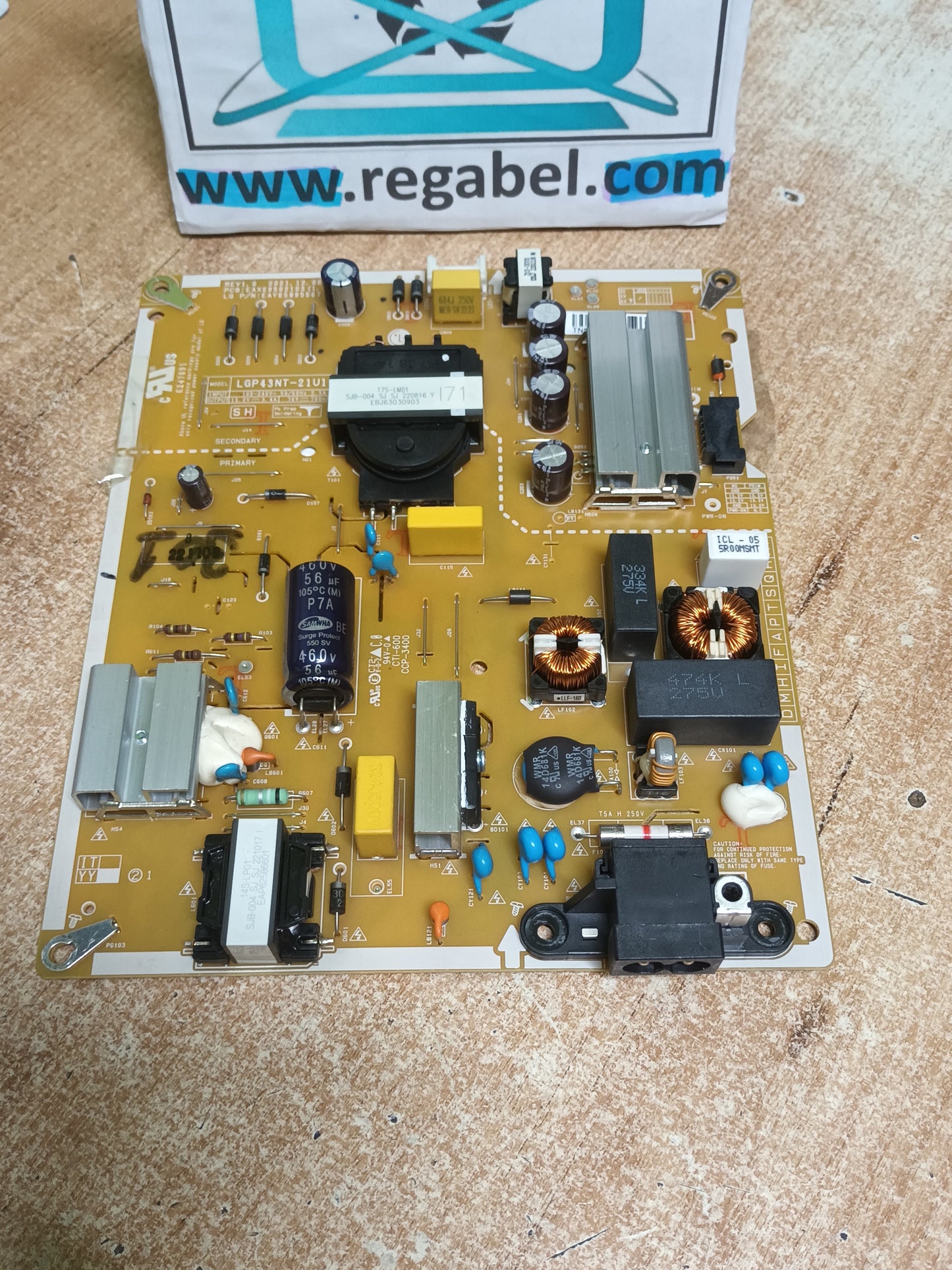EAX69502103(1.0), de LG43UQ81006LB