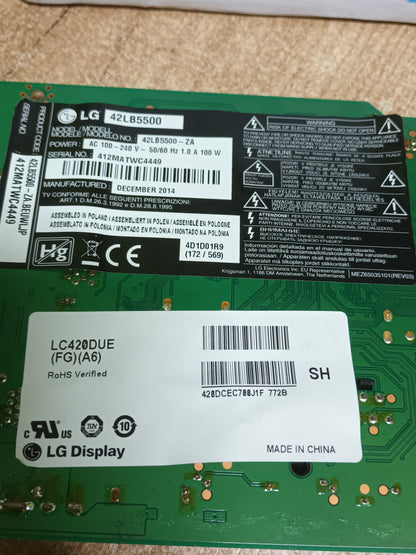 EAX65361505(1.0) EBT62973012, de LG42LF5500
