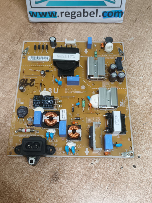 EAX67209001(1.5), de LG43UK6470PLC