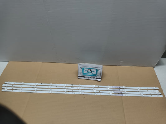 KIT 4 tiras de retroiluminación desmontadas de PHILIPS 50PUS7506/12,