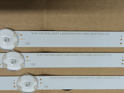 KIT 4 tiras de retroiluminación desmontadas de PHILIPS 50PUS7506/12,