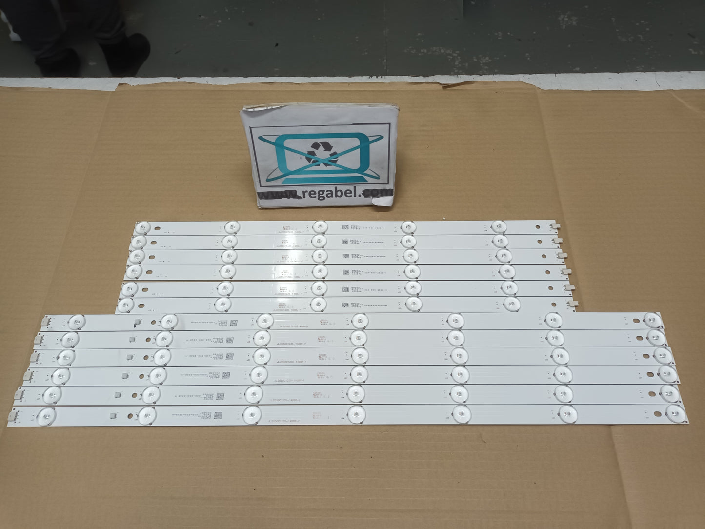 KIT 12 tiras de retroiluminación de TD SYSTEMS K55DLT5F