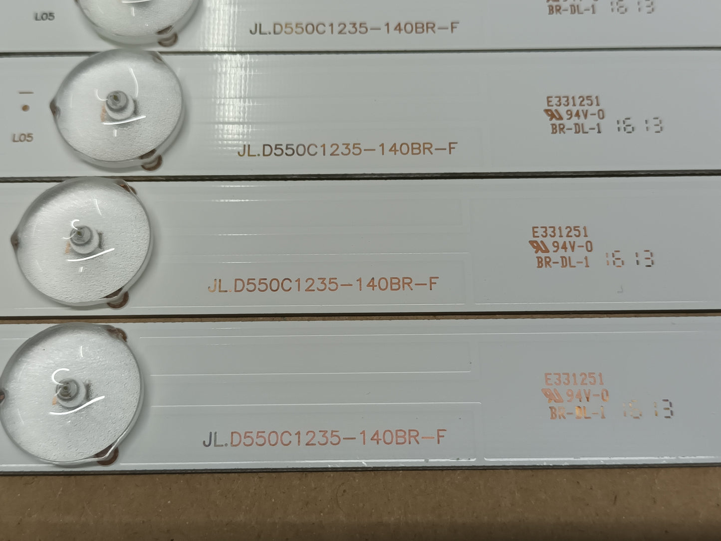 KIT 12 tiras de retroiluminación de TD SYSTEMS K55DLT5F