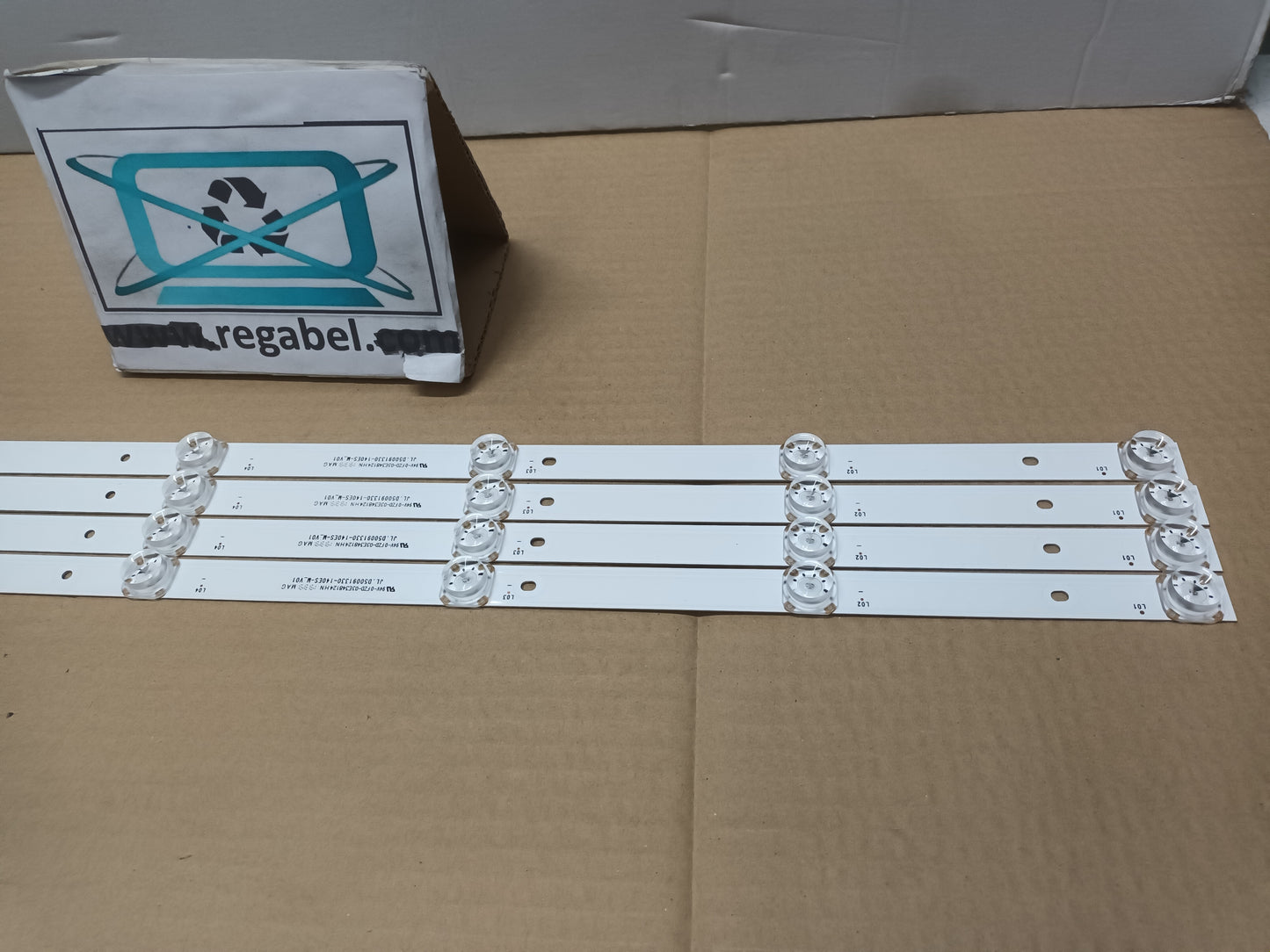 KIT 4 tiras de retroiluminación de TD SYSTEMS K50DLP8F