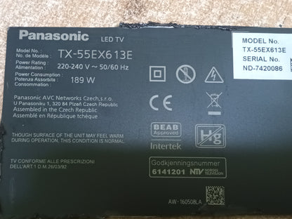 soporte, pies de PANASONIC TX-55EX613E